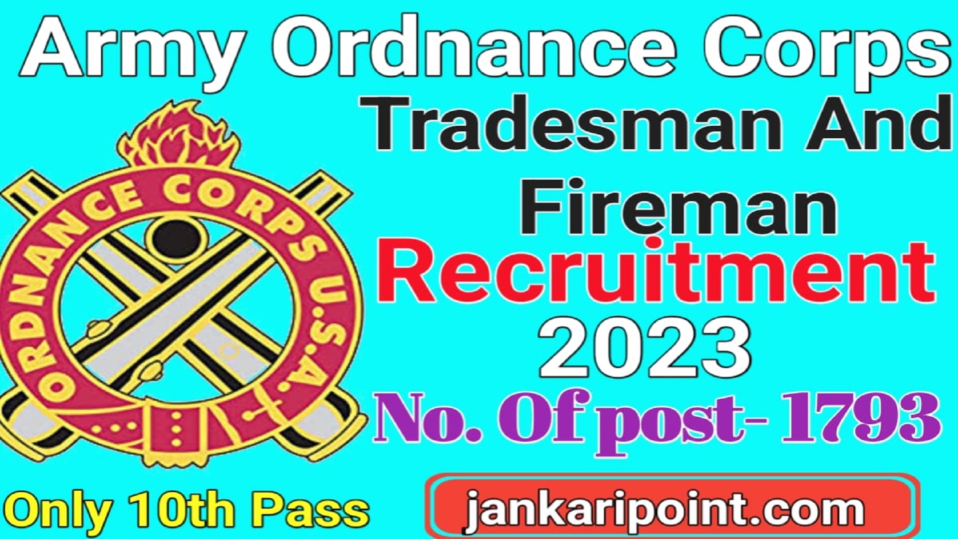 AOC Tradesman And Fireman Recruitment 2023